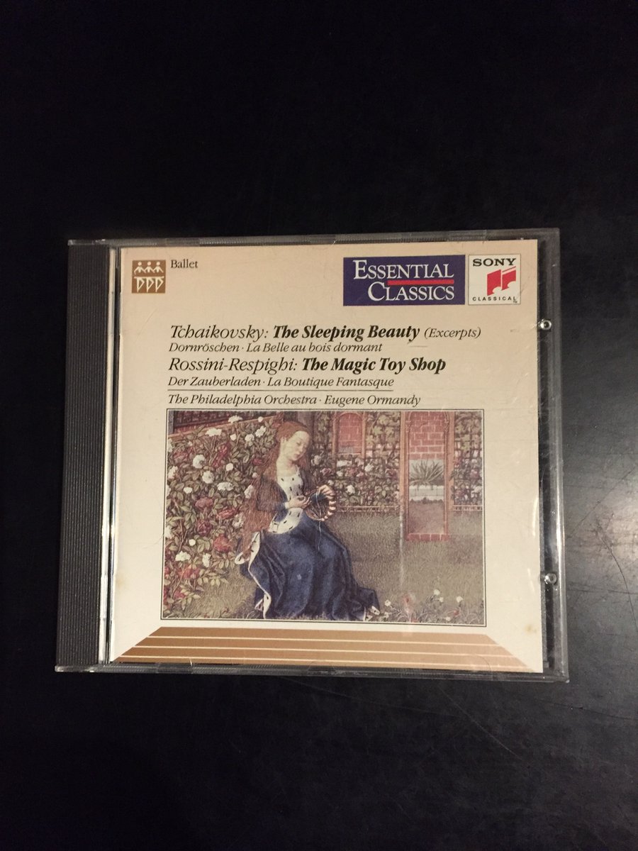 TCHAIKOVSKY-THE SLEEPING BEAUTY/ROSSINI RESPIGHI-THE MAGIC TOY SHOP