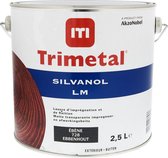 Trimetal Silvanol LM - Matte Transparante impregneer en afwerkingsbeits - 728 Ebben - 2,50 L
