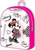 Minnie Mouse Ciao Bella Retro Roze Rugzak Rugtas School Tas 3-6 Jaar
