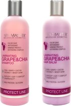 Spa Master Color Protect Shampoo & Haarbalsem Set - Bescherming Geverfd Haar - Druif & Chia Olie - 2 x 330ml