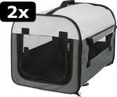 2x TRANSPORTBOX GR 80X55X65CM