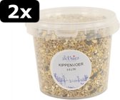 2x DE VRIES KIPPENVOER 3LTR 2620GR