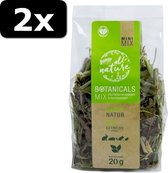 2x BOTANICALS MINI PEPERM/KAMILLE 20GR