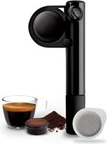 Handpresso 48238 Pomp zwart - draagbare, handmatige espressomachine voor ESE-pads of gemalen koffie