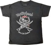 Motorhead Kinder Tshirt -Kids tm 12 jaar- Shiver Me Timbers Zwart