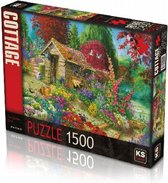 KS games, legpuzzel, 1500 stukjes, the garden shed