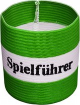 aanvoerdersband Spielf√É¬ºhrer unisex groen