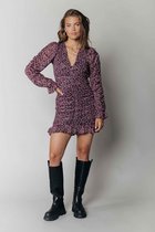 Colourful Rebel Stacey Jurk  Rood Dames - Slim Fit - Polyester - L