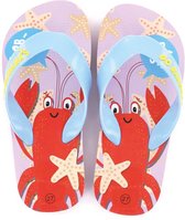 Go Bananas Lobster teenslippers lila - Maat 32