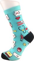 Sokken smiley - Happy nurse socks - Verpleegkundige sokken