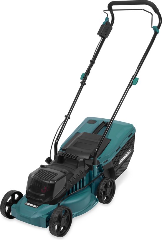 VONROC Accu grasmaaier 40V - Brushless - 33cm - Centrale hoogteverstelling - Zonder accu & lader van VONROC — afbeelding 2