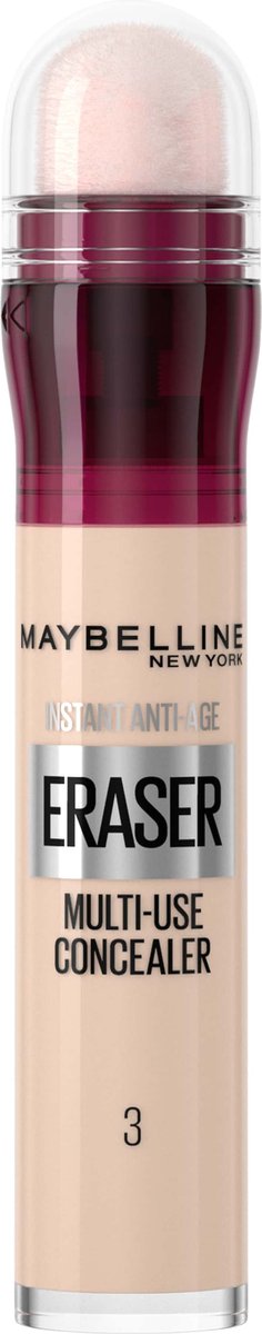Maybelline New York - Instant Anti Age Eraser - 03 - concealers die zichtbaar wallen wegwerken - 6,8 ml - Maybelline