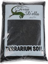 Terra Della Terrariumzand - Zwart - 5kg