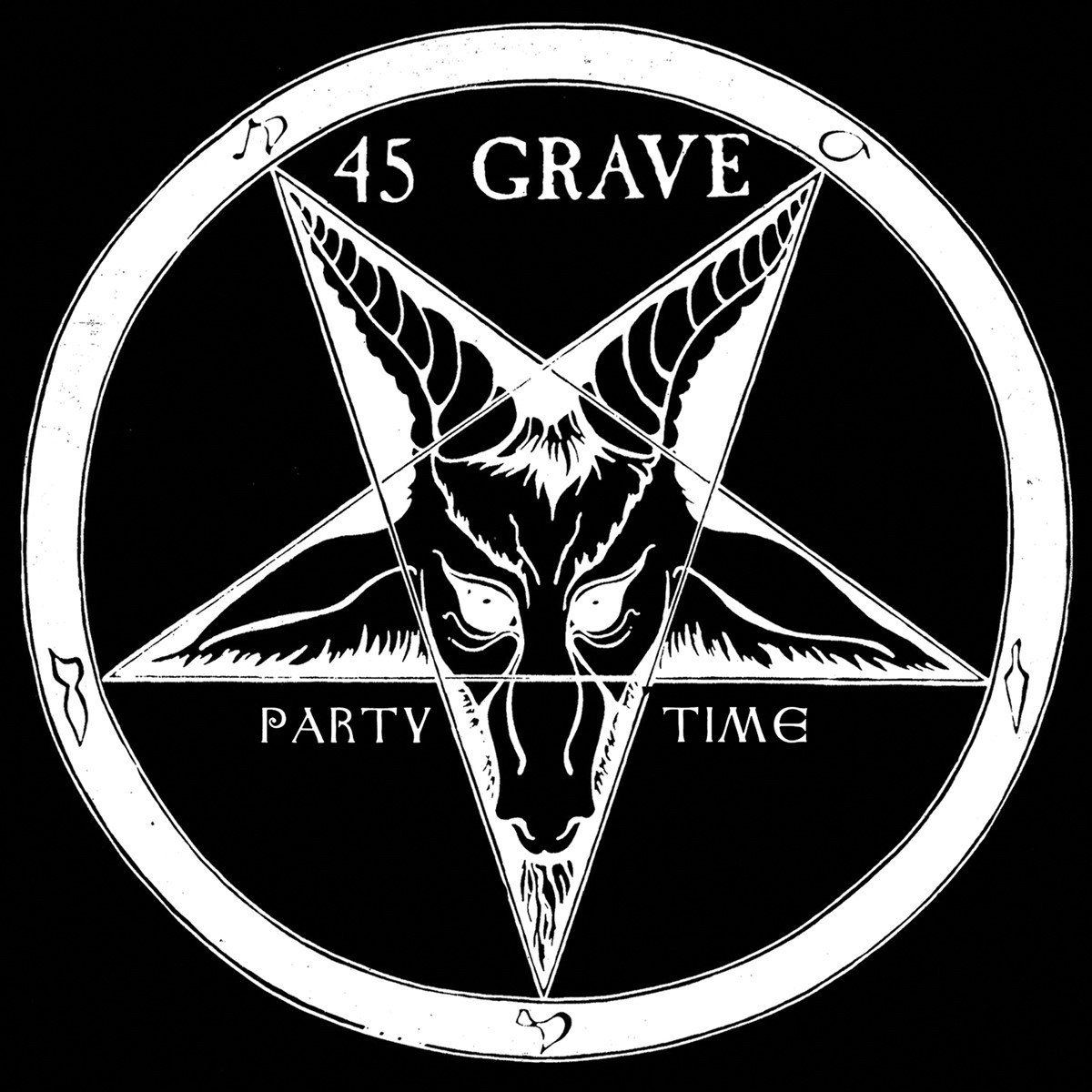 45 Grave - Evil / Party Time (7" Single) (Coloured Vinyl) (Limited Edition)