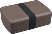ZUPERZOZIAL - C-PLA, lunchbox, TIME-OUT BOX, mocha brown, bruin