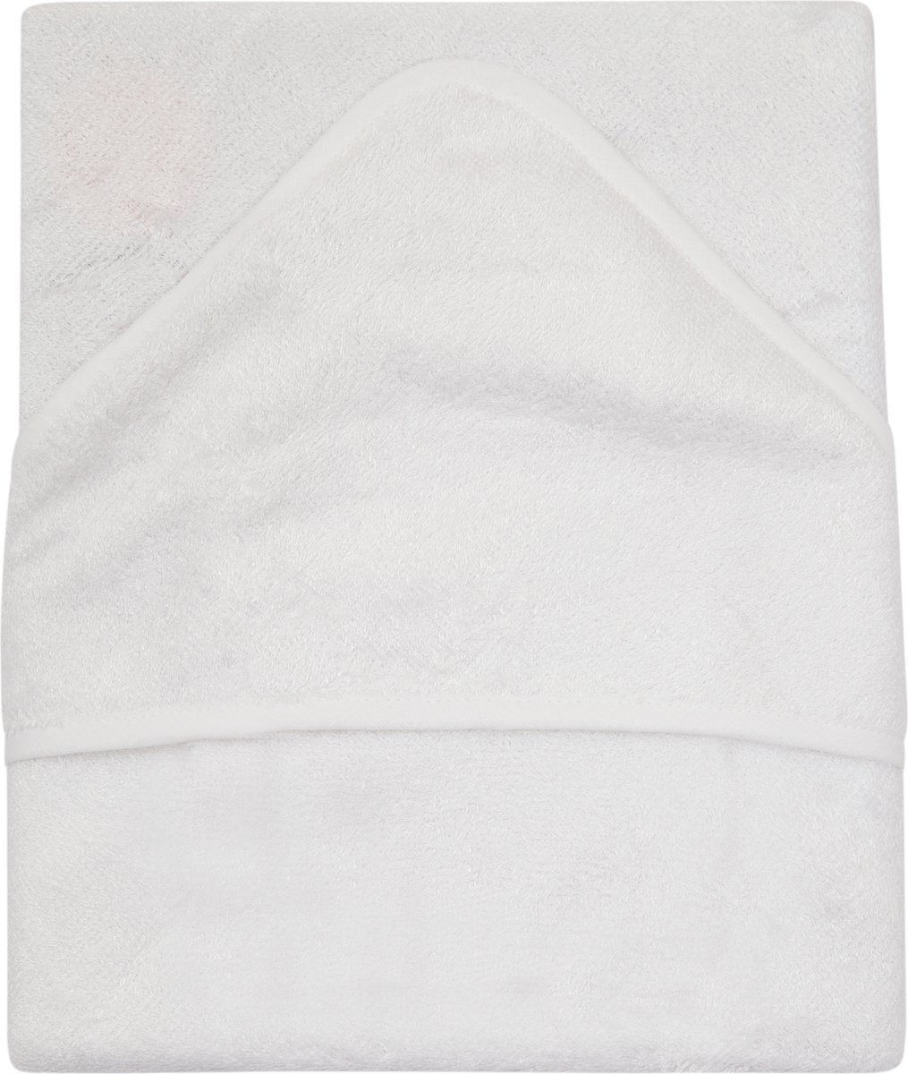Timboo badcape - hooded towel Wit