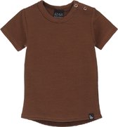 Rib t-shirt (bruin) /