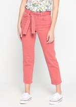 LOLALIZA Gekleurde jeans - Koraal - Maat 46