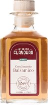 Authentic Flavours - Balsamico Condiment Bianco - Condimento Balsamico Di Modena Bianco - 250 ML - Handige smaakmaker in de keuken met een uitzonderlijk palet van genuanceerde zoet