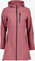 Mountain Peak dames softshell jas - Roze - Maat XL - Winddicht - Ademend materiaal