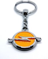 Opel Sleutelhanger Metalen | Opel Logo | Keychain Opel | Yellow Color