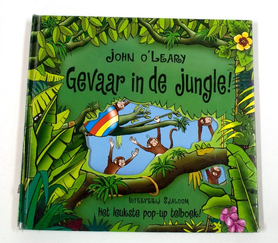 Cover van het boek 'Gevaar in de jungle'