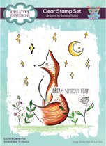 Creative Expressions Clear stamp set Clever fox