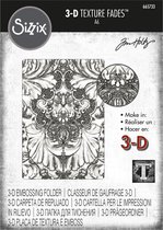 Sizzix 3D Embossing Folder - Texture Fades - Damask