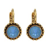 Camps & Camps Oorhanger goud 1D438HVB havannah blue