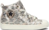 Ton & Ton Fia Hoge sneakers - Leren Sneaker - Meisjes - Beige - Maat 30