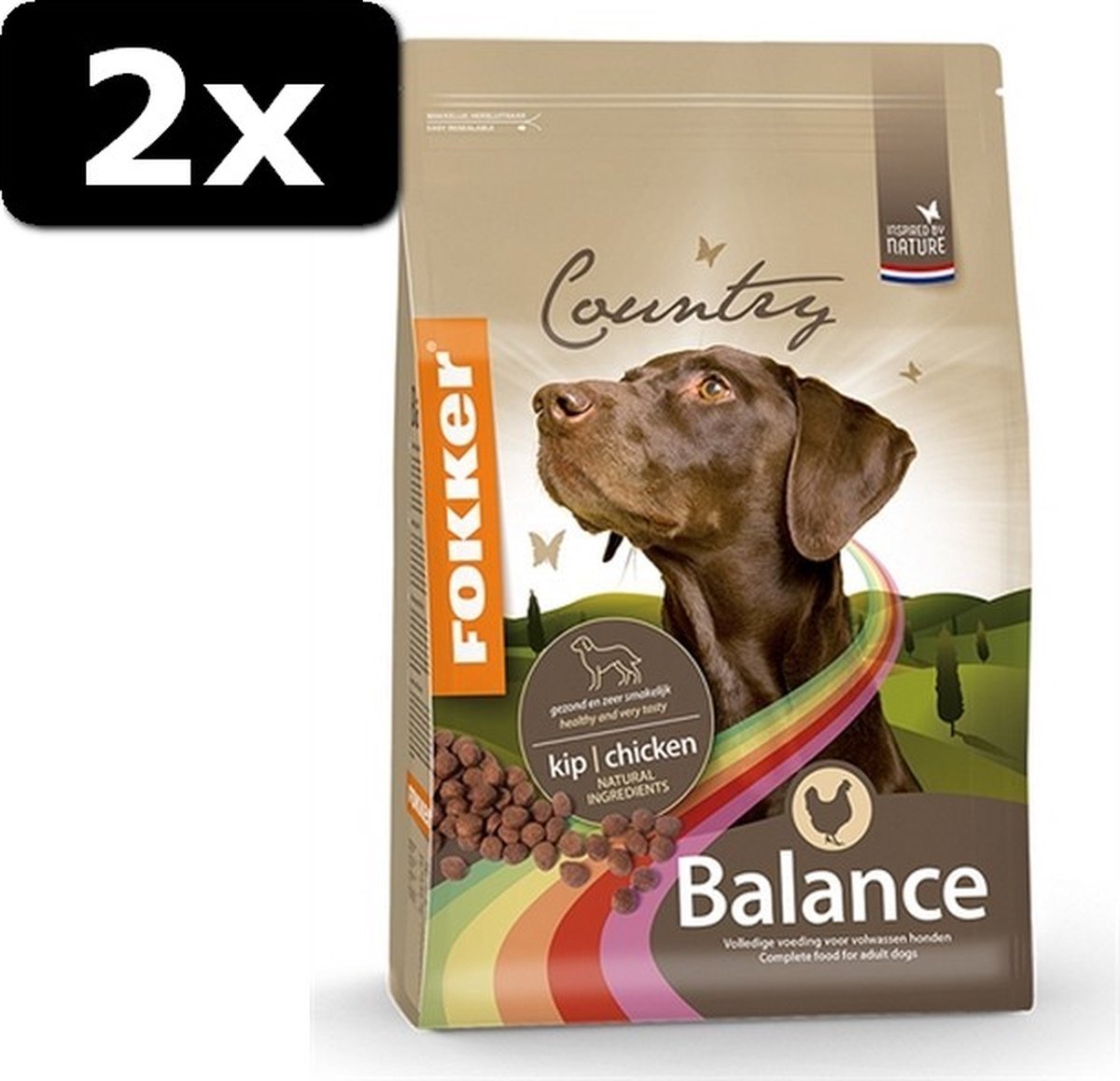 2x FOKKER COUNTRY BALANCE 13KG