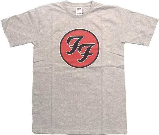 Foo Fighters Kinder Tshirt -Kids tm jaar- FF Logo Grijs