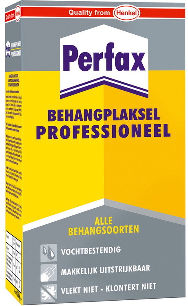 Perfax Behanglijm Professioneel 200 g Alle behangsoorten