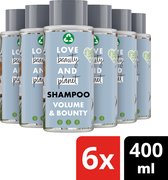 Love Beauty and Planet Coconut Water & Mimosa Volume & Bounty Shampoo - 6 x 400 ml - Voordeelverpakking