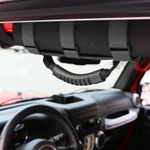 Autohandgreep Voor Jeep Wrangler - Handgreep Voor Auto Interieur - Deurhendel - Met Opbergvak - Armsteun - Jeep Accessoires - Zwart