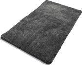 Livetti | Badmat | Toiletmat | Wcmat | Bidetmat | 70x120 cm | Donker Grijs