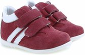 Emel (2045C-7) Baby schoenen Leer Velco Bordeauxrood maat 24