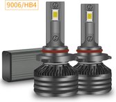 HB4 9006 LED lamp (set 2 stuks) Pro Active | CANbus EMC CHip 30000 Lumen 6500k Ultra-bright Helder Wit 98 Watt Motor / Auto / Scooter / Dimlicht / Grootlicht / Mistlicht Koplampen / Plug and Play / HB4 9006 55W vervanger