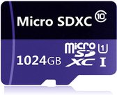 Geheugenkaart - Ultra Micro SDXC 1024GB -1TB - UHS1 & A1 - met adapter