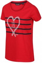 Filandra IV dames t-shirt rood hart maat 36