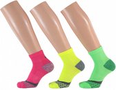 sportsokken Running katoen/polyamide 3-pak mt 35/38
