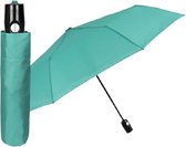 paraplu mini automatisch 98 cm microvezel groen