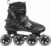inlineskates Pic polypropyleen zwart/grijs maat 47