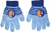 handschoenen Super Wings junior acryl lichtblauw