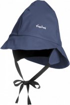 regenhoed met fleecevoering junior navy 53 cm