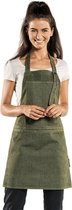 Chaud Devant Schort Salopet Denim Groen - One size