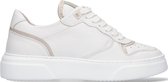 VIA VAI Juno Bree Sneakers - Leer - Wit - Maat 40