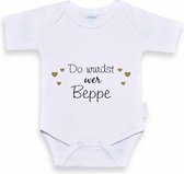 Baby Romper - Do wurdst wer beppe - Zwangerschap aankondigen in het Fries - Bekendmaking zwangerschap Frysk - Zwangerschapsaankondiging