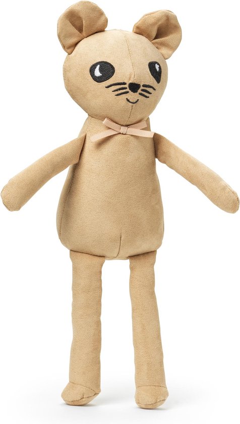 Elodie Snuggle - Knuffel - Knuffels - Knuffel Forest Mouse Max - Beige