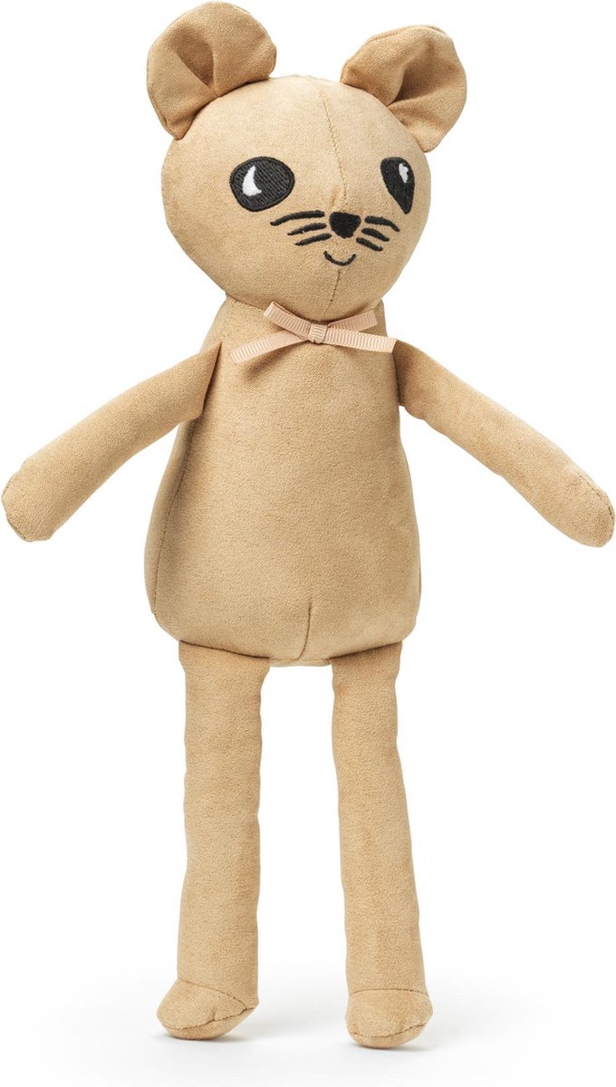 Elodie Snuggle - Knuffel - Knuffels - Knuffel Forest Mouse Max - Beige
